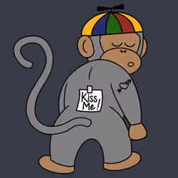 Kiss Me Monkey #9782