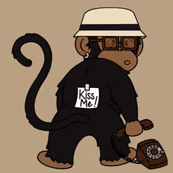 Kiss Me Monkey #9126