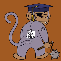 Kiss Me Monkey #4154