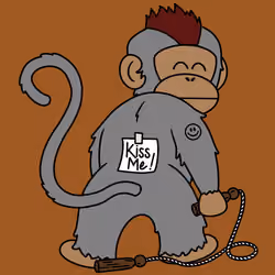 Kiss Me Monkey #5135