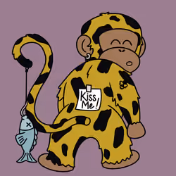 Kiss Me Monkey #3101