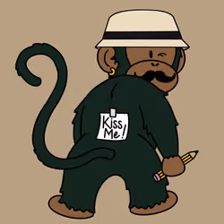 Kiss Me Monkey #1921