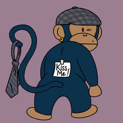 Kiss Me Monkey #4579