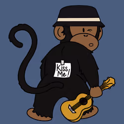 Kiss Me Monkey #3109