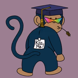 Kiss Me Monkey #1050