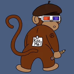 Kiss Me Monkey #5992