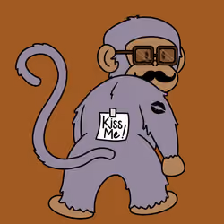 Kiss Me Monkey #3237
