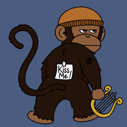 Kiss Me Monkey #5351