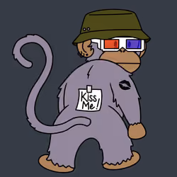 Kiss Me Monkey #7175
