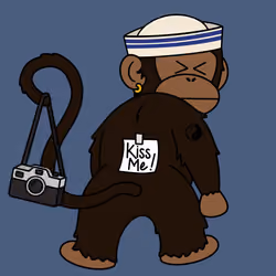 Kiss Me Monkey #5054