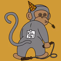 Kiss Me Monkey #8192