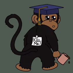 Kiss Me Monkey #1401