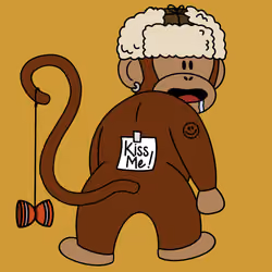 Kiss Me Monkey #8693