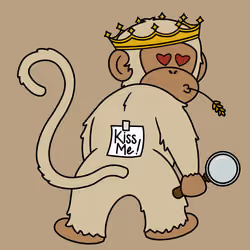 Kiss Me Monkey #5628