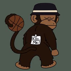 Kiss Me Monkey #5033