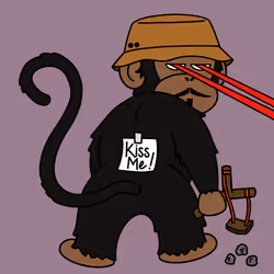 Kiss Me Monkey #4049