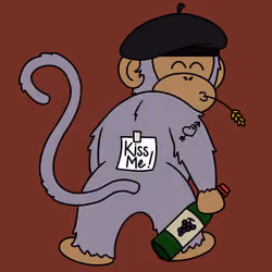 Kiss Me Monkey #9586
