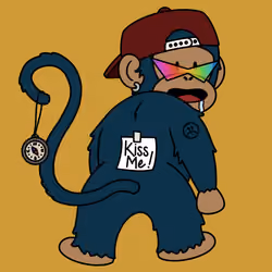 Kiss Me Monkey #9646