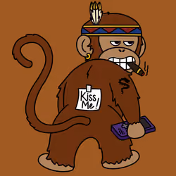 Kiss Me Monkey #2320