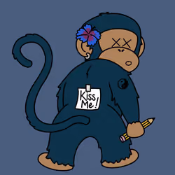 Kiss Me Monkey #9780