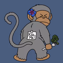 Kiss Me Monkey #9125