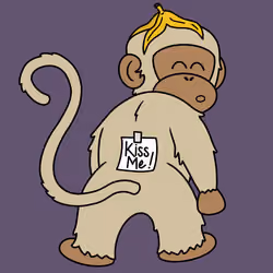 Kiss Me Monkey #8548