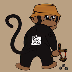 Kiss Me Monkey #5748