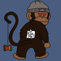 Kiss Me Monkey #8157