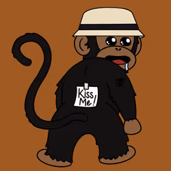 Kiss Me Monkey #4137