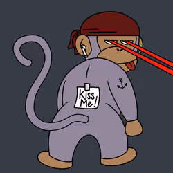 Kiss Me Monkey #6224