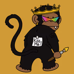 Kiss Me Monkey #722