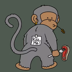 Kiss Me Monkey #2400