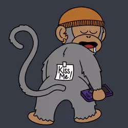 Kiss Me Monkey #9145