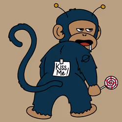 Kiss Me Monkey #3107
