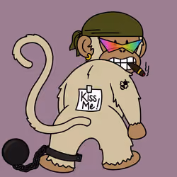 Kiss Me Monkey #5213