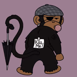 Kiss Me Monkey #8438