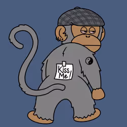 Kiss Me Monkey #7164