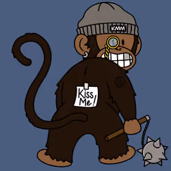 Kiss Me Monkey #9943