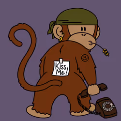 Kiss Me Monkey #2601