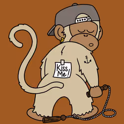 Kiss Me Monkey #5141
