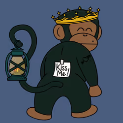 Kiss Me Monkey #9781