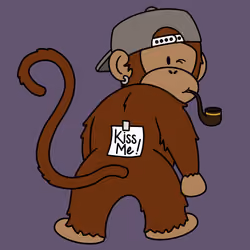 Kiss Me Monkey #6231