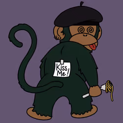 Kiss Me Monkey #9732