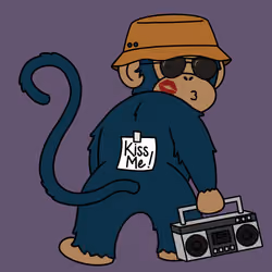 Kiss Me Monkey #9146