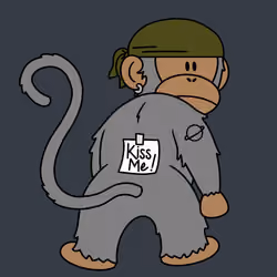 Kiss Me Monkey #8191