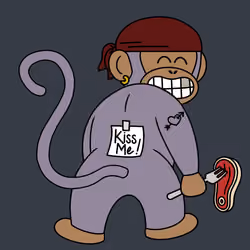 Kiss Me Monkey #1046