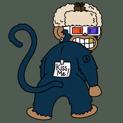 Kiss Me Monkey #5057