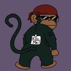 Kiss Me Monkey #4158