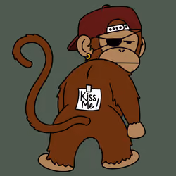 Kiss Me Monkey #8198