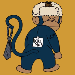 Kiss Me Monkey #5636
